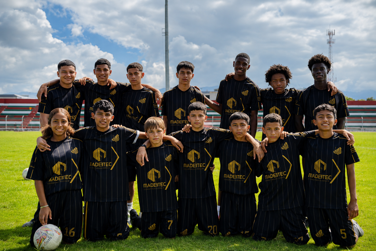 Fotografía del equipo de fútbol Santos FC